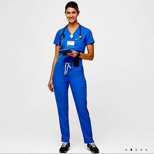 Figs High-Waisted Yola Skinny Scrub Pants